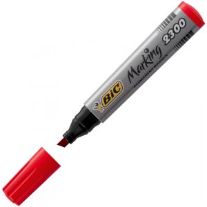 Marker permanentny Bic Marking 2300 5.5mm, Czerwony